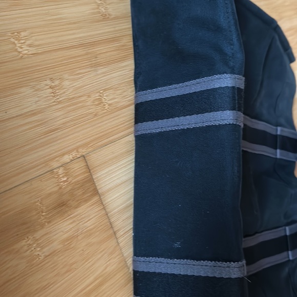 Hermes fourre tote bag black and grey canvas - Picture 8 of 8